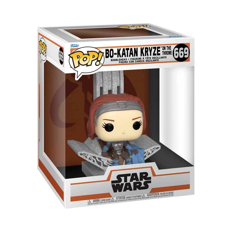 FUNKO POP MULTICOLOR BO-KATAN WITH THRONE MND S9 - 669 - 2