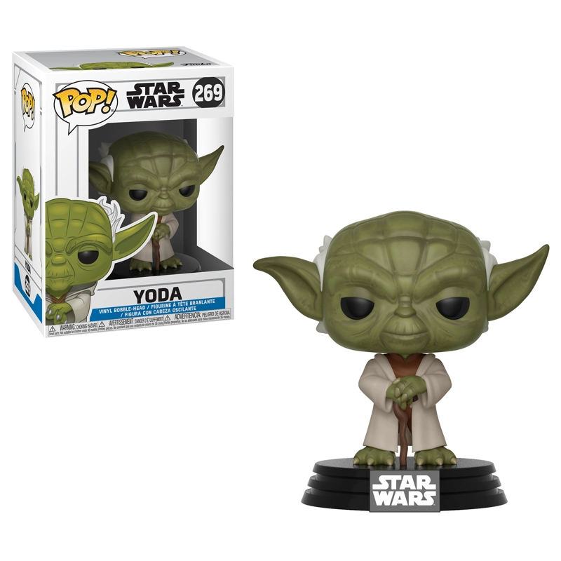 FUNKO POP MULTICOLOR YODA STAR WARS CLONE WARS - 269 - 2