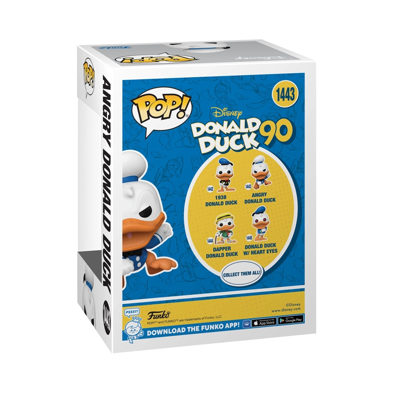 FUNKO POP MULTICOLOR ANGRY DONALD DUCK DISNEY - 1443 - 3
