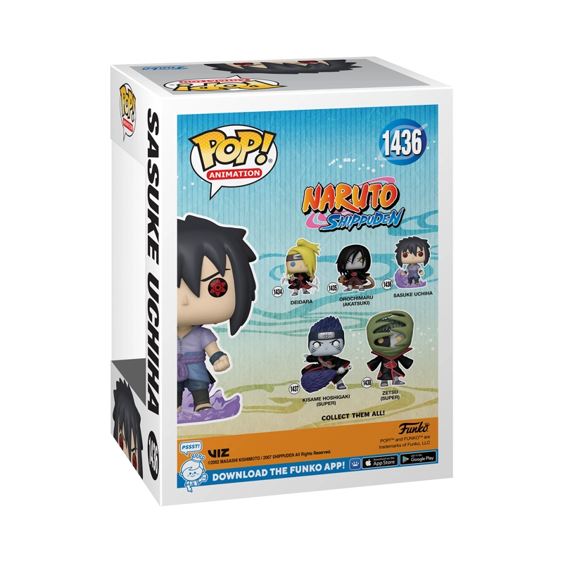 FUNKO POP MULTICOLOR SASUKE UCHIHA NARUTO - 1436 - 3