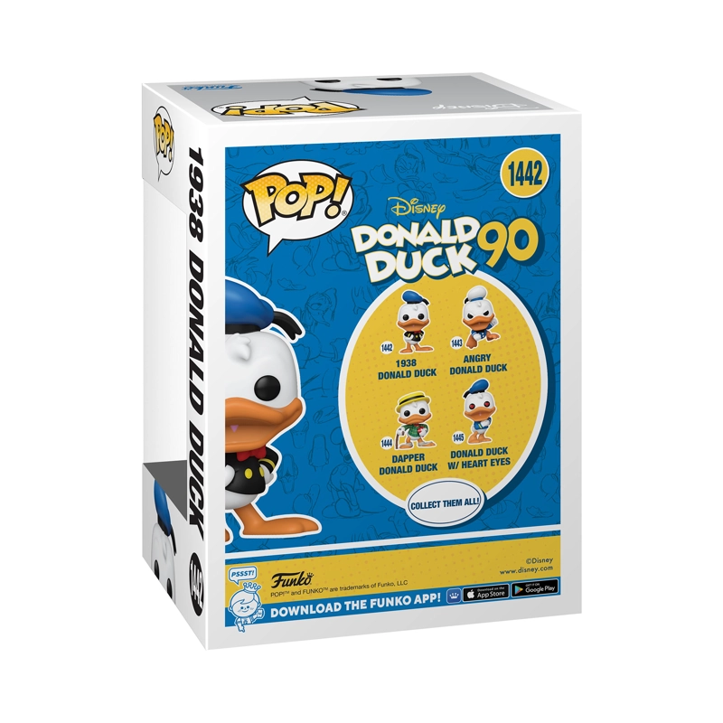 FUNKO POP MULTICOLOR 1938 DONALD DUCK DISNEY - 1442 - 3