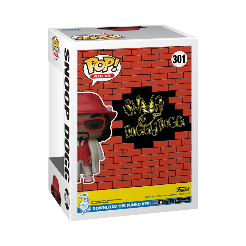 FUNKO POP MULTICOLOR SNOOP DOGG - 301 - 3