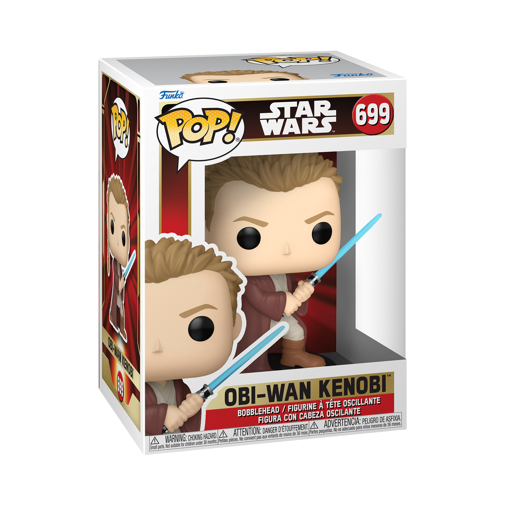 FUNKO POP MULTICOLOR OBI-WAN KENOBI STAR WARS - 699 - 2