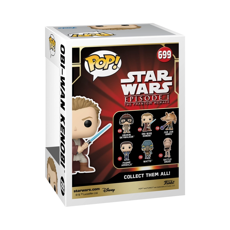 FUNKO POP MULTICOLOR OBI-WAN KENOBI STAR WARS - 699 - 3
