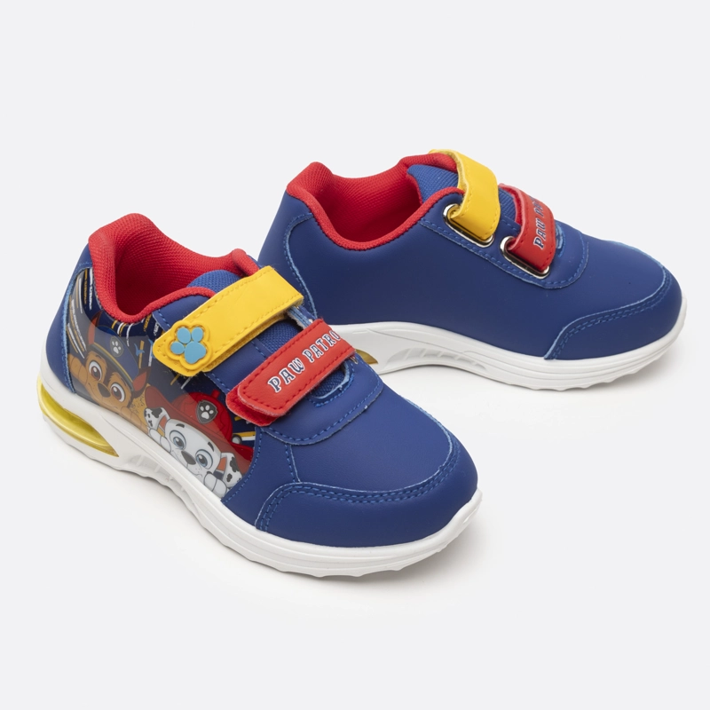 ZAPATILLAS NIÑO PAW PATROL CASUALES AZUL LUCES PERSONAJE - 2