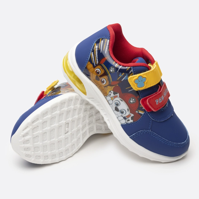 ZAPATILLAS NIÑO PAW PATROL CASUALES AZUL LUCES PERSONAJE - 3