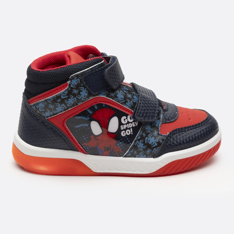 ZAPATILLAS NIÑO MARVEL CASUALES AZUL LUCES SPIDEY - 1