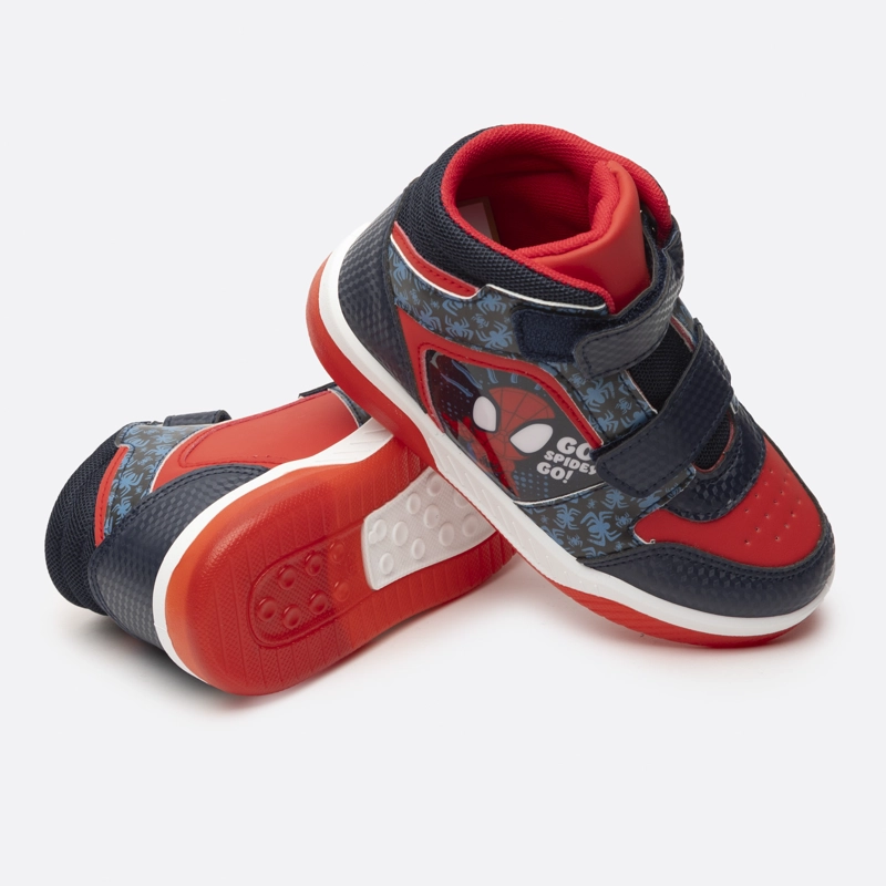 ZAPATILLAS NIÑO MARVEL CASUALES AZUL LUCES SPIDEY - 6