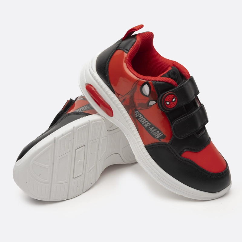 ZAPATILLAS NIÑO MARVEL CASUALES ROJO LUCES AMAZING SPIDERMAN - 6