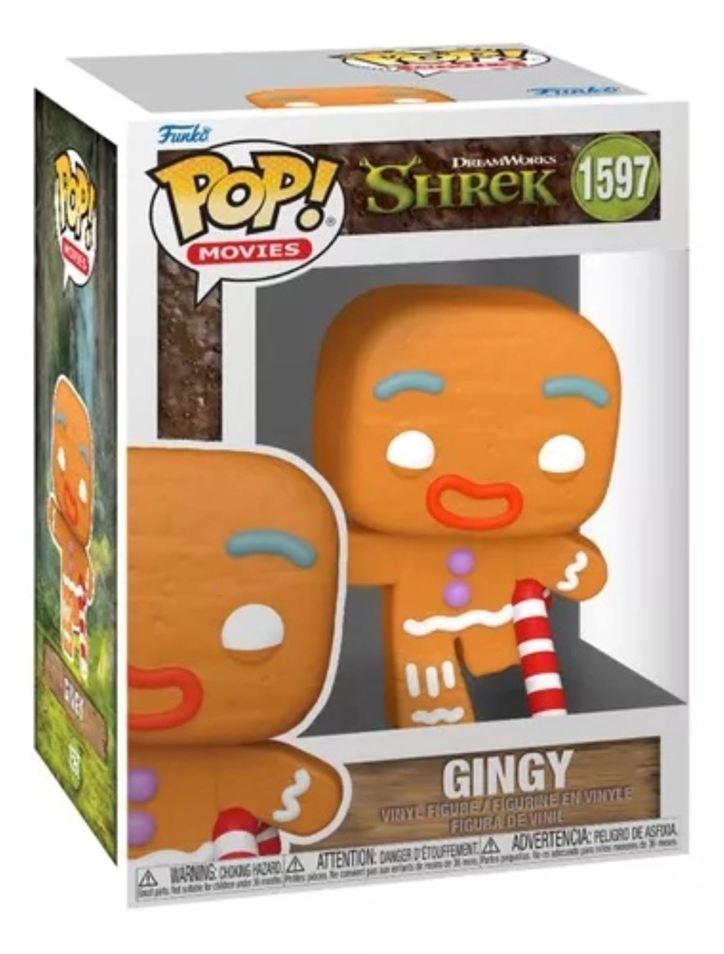 FUNKO POP MULTICOLOR GINGY(JENGIBRE) SHREK - 1597 - 2