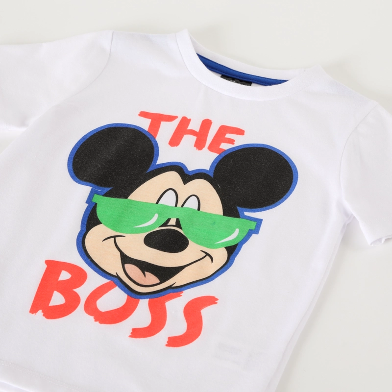 POLERA MANGA CORTA NIÑO DISNEY MICKEY BLANCO - 3