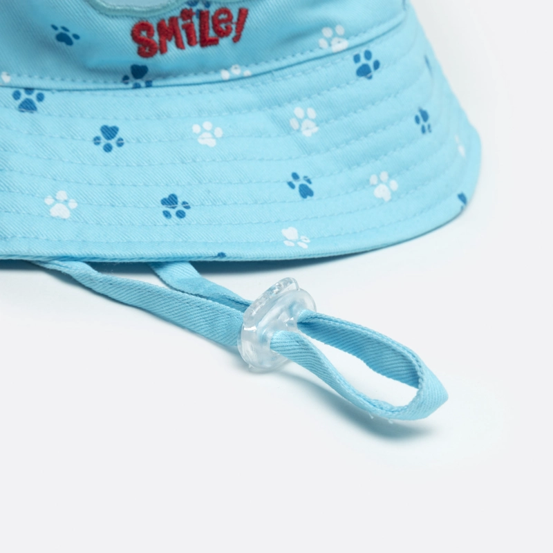 GORRO PAW PATROL CELESTE BUCKET NIÑO CHASE Y MARSHALL - 3