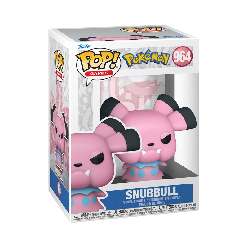 FUNKO POP MULTICOLOR POKEMON SNUBBULL - 964 - 2