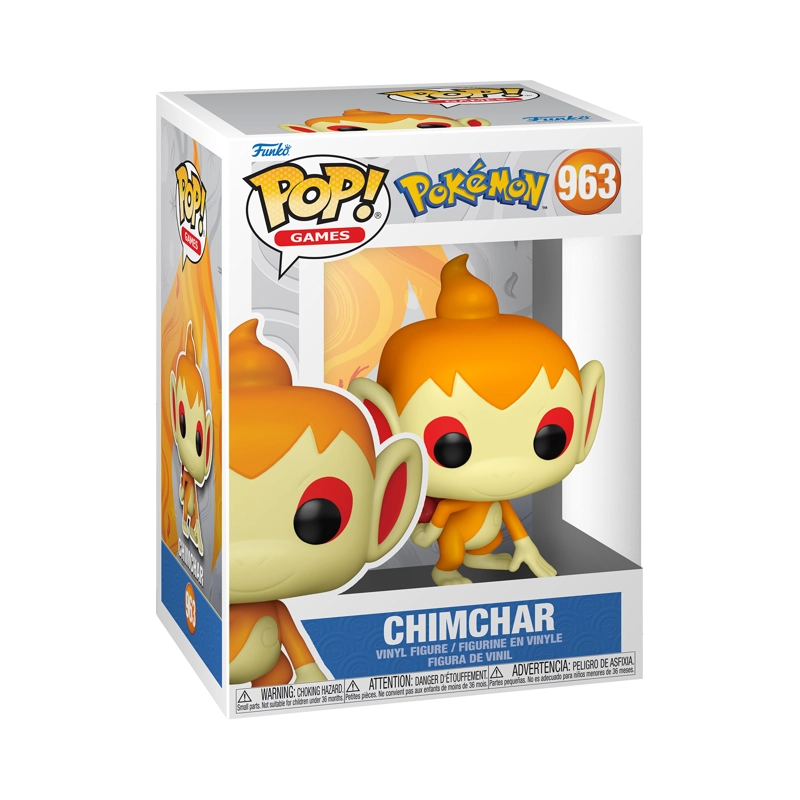 FUNKO POP MULTICOLOR POKEMON CHIMCHAR - 963 - 2
