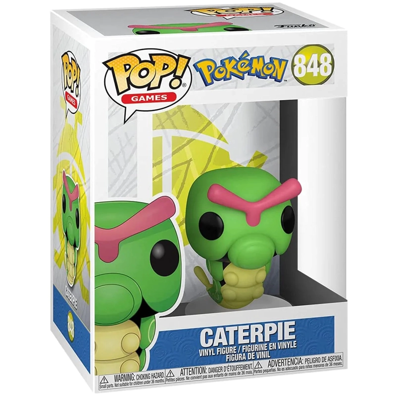 FUNKO POP MULTICOLOR CATERPIE POKEMON - 848 - 2