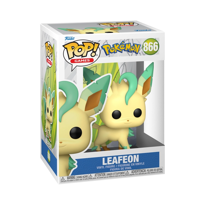 FUNKO POP MULTICOLOR POKEMON LEAFEON - 866 - 2