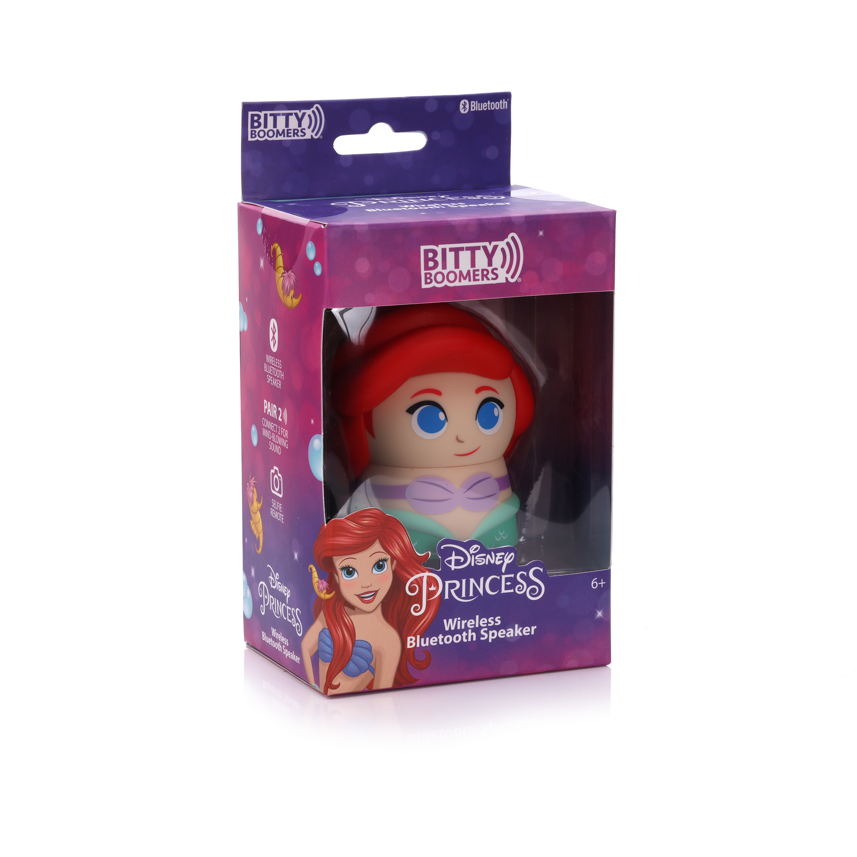 PARLANTE BLUETOOTH PORTATIL ARIEL DISNEY BITTY BOOMERS - 4