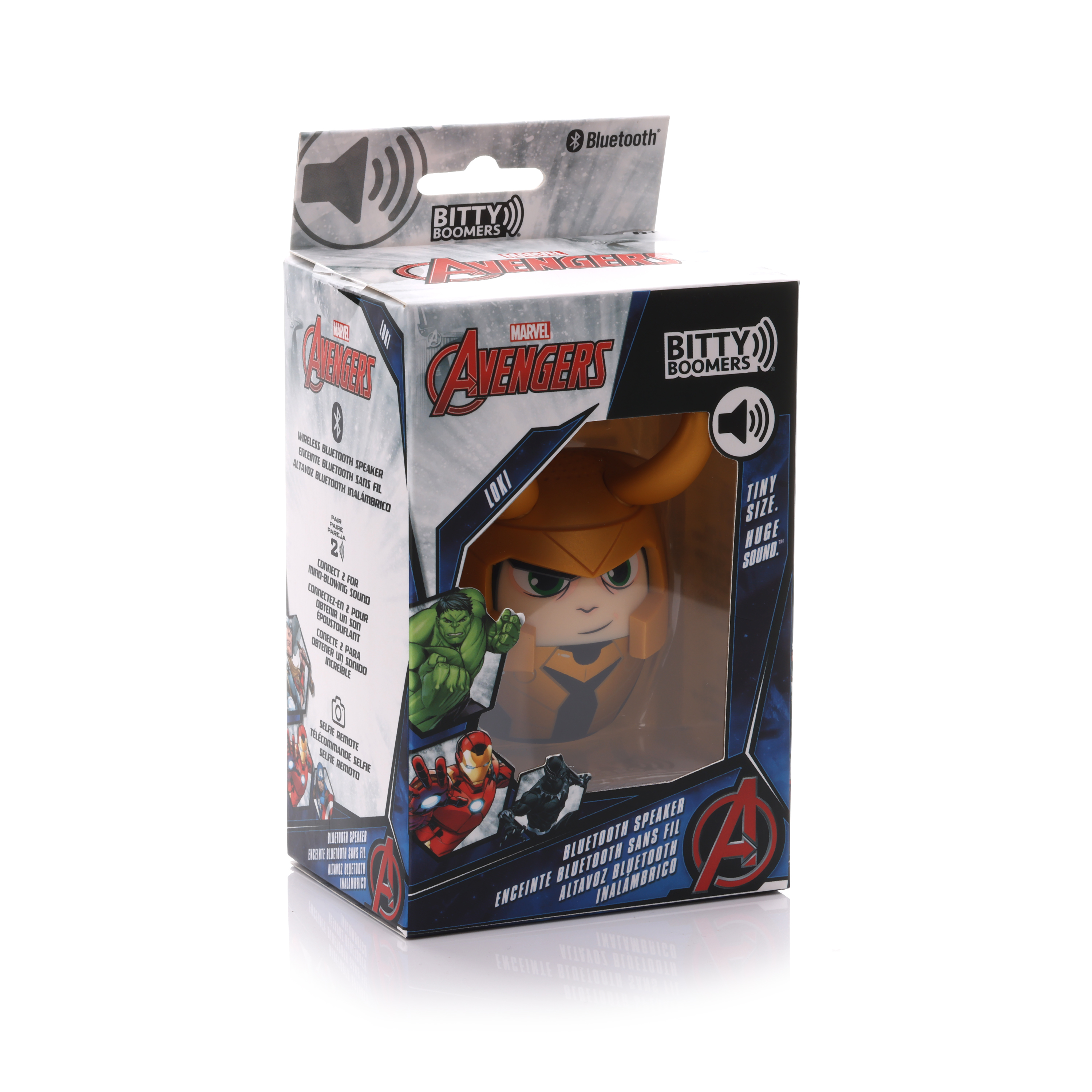 PARLANTE BLUETOOTH PORTATIL LOKI MARVEL BITTY BOOMERS - 4