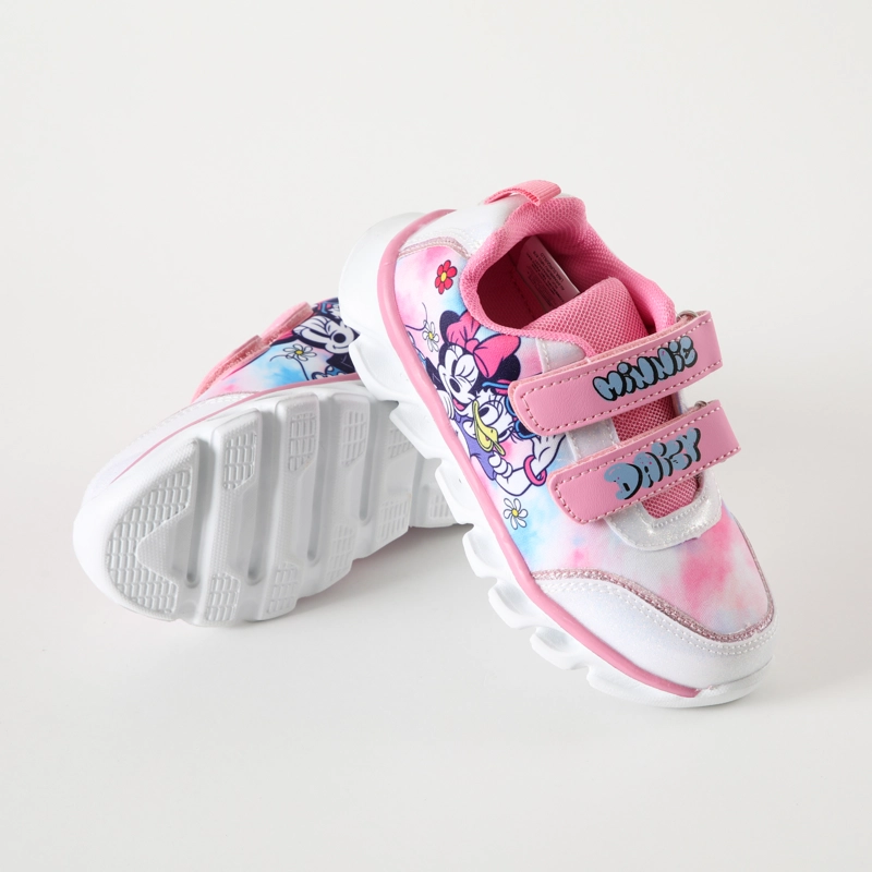 ZAPATILLAS CON LUCES NIÑA COLORES MINNIE ROSADO DISNEY - 3