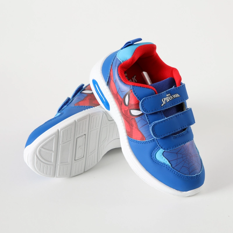 ZAPATILLAS CON LUCES NIÑO CUERPO SPIDERMAN AZUL MARVEL - 3