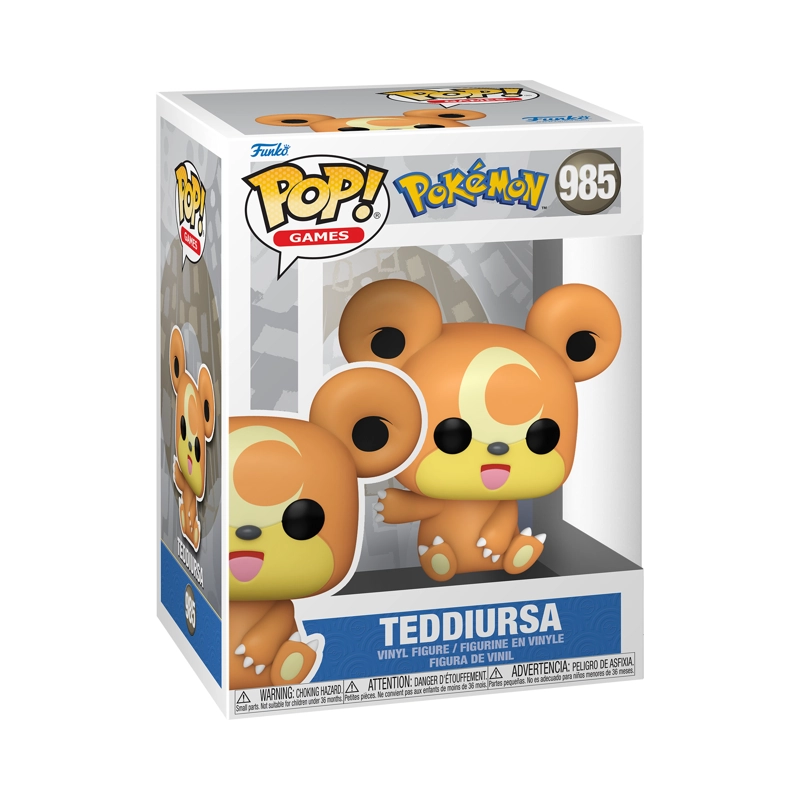 FUNKO POP MULTICOLOR TEDDIURSA POKEMON - 985 - 2