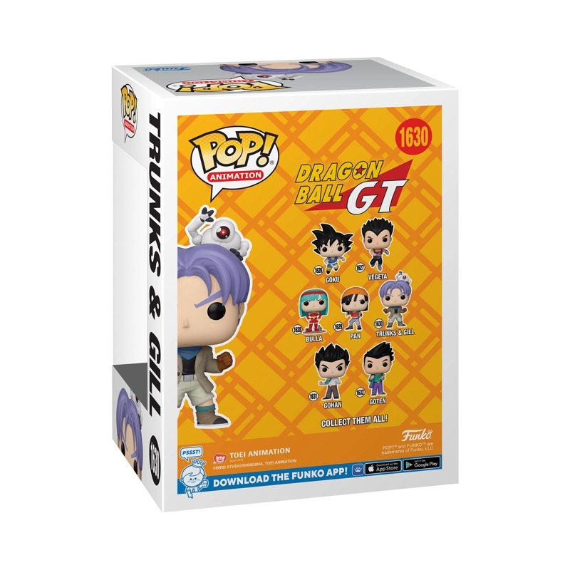 FUNKO POP MULTICOLOR TRUNKS & GILL DRAGON BALL GT- 1630 - 3