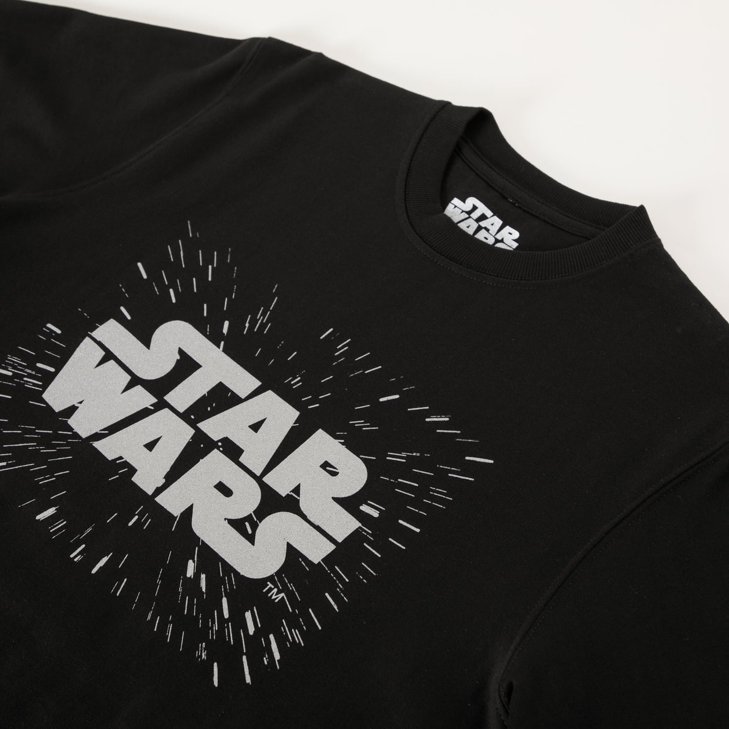 POLERON CERRADO MUJER LOGO NEGRO STAR WARS - 2