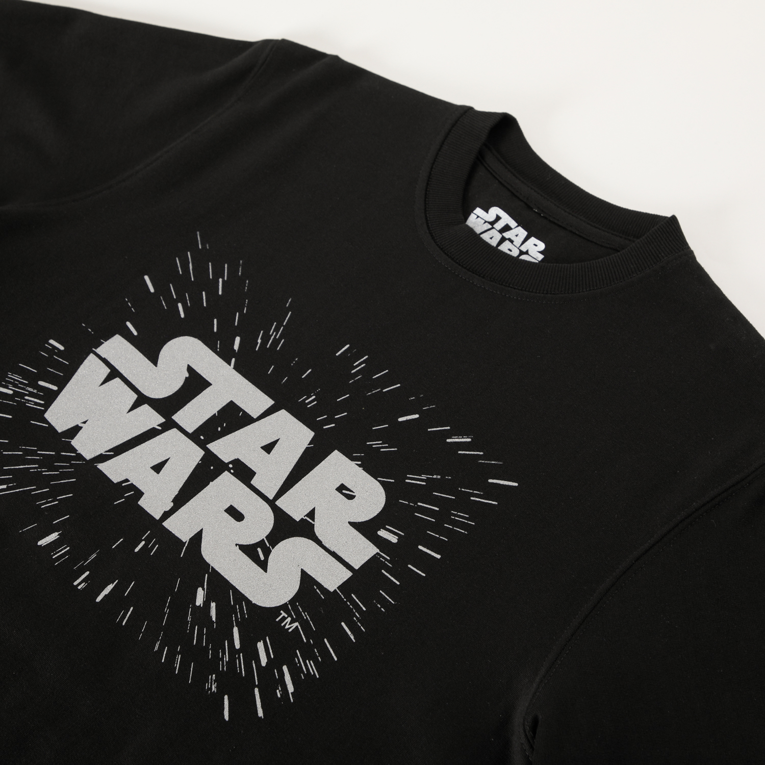 POLERON CERRADO MUJER LOGO NEGRO STAR WARS - 2