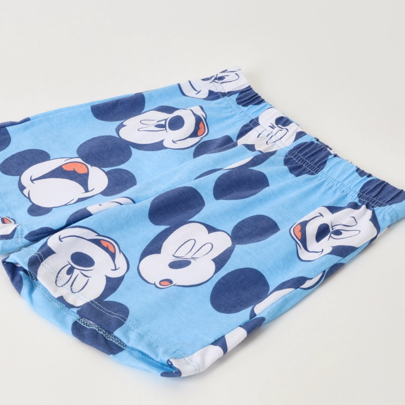 PIJAMA CORTO NIÑO MICKEY FULL PRINT CELESTE DISNEY - 3