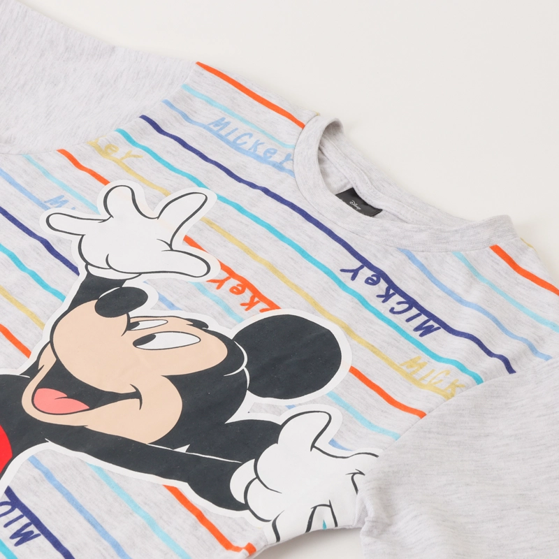 PIJAMA CORTO NIÑO MICKEY ALEGRE GRIS DISNEY - 2