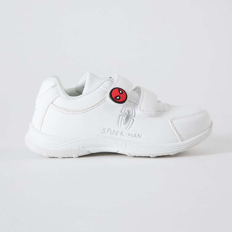 ZAPATILLAS ESCOLAR NIÑO SPIDERMAN LOGO BLANCO MARVEL - 2