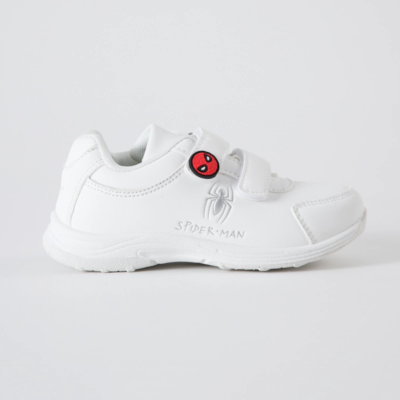 ZAPATILLAS ESCOLAR NIÑO SPIDERMAN LOGO BLANCO MARVEL - 2