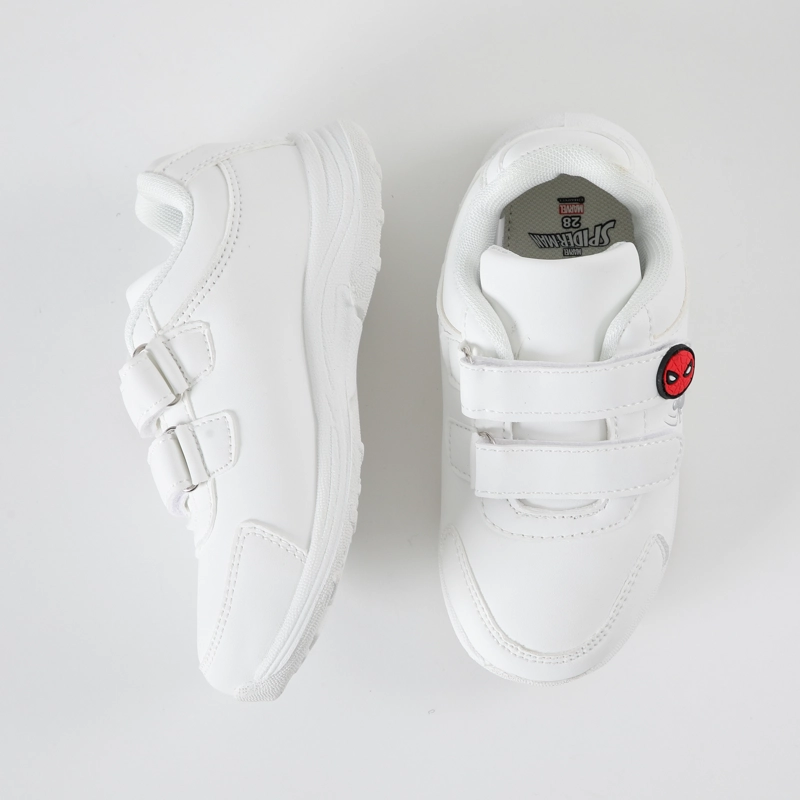 ZAPATILLAS ESCOLAR NIÑO SPIDERMAN LOGO BLANCO MARVEL - 3
