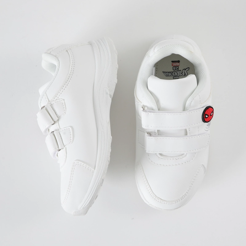 ZAPATILLAS ESCOLAR NIÑO SPIDERMAN LOGO BLANCO MARVEL - 3