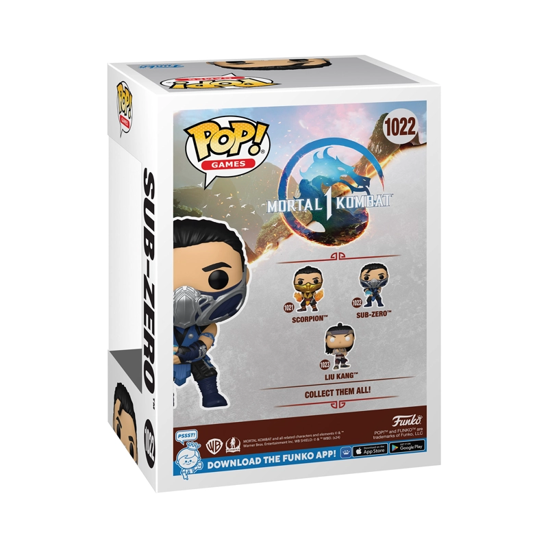 FUNKO POP! SUB ZERO MORTAL KOMBAT #1022 - 3