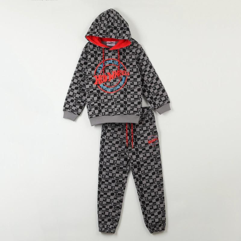 BUZO NIÑO HOT WHEELS NEGRO IT´S NOT - 5