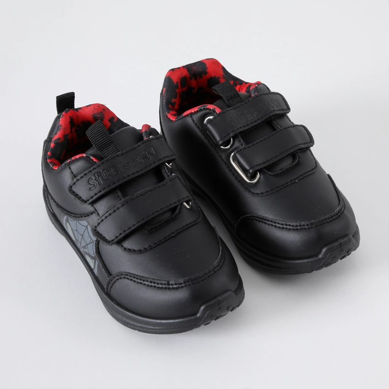 ZAPATILLAS ESCOLAR NIÑO SPIDERMAN FACE NEGRO MARVEL - 2