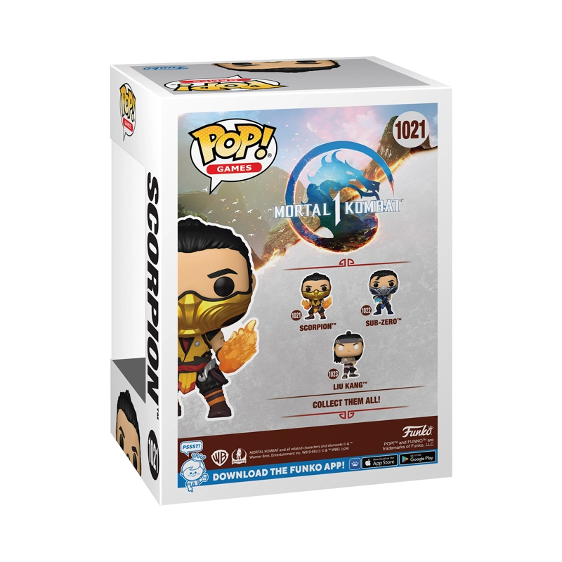 FUNKO POP! SCORPION MORTAL KOMBAT #1021 - 3