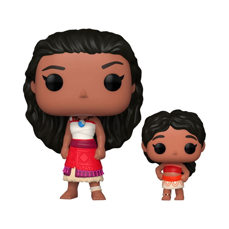 FUNKO POP! & BUDDY MOANA & LITTLE SIS SIMEA DISNEY #1546 - 1