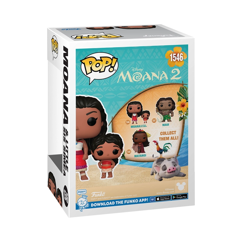 FUNKO POP! & BUDDY MOANA & LITTLE SIS SIMEA DISNEY #1546 - 3