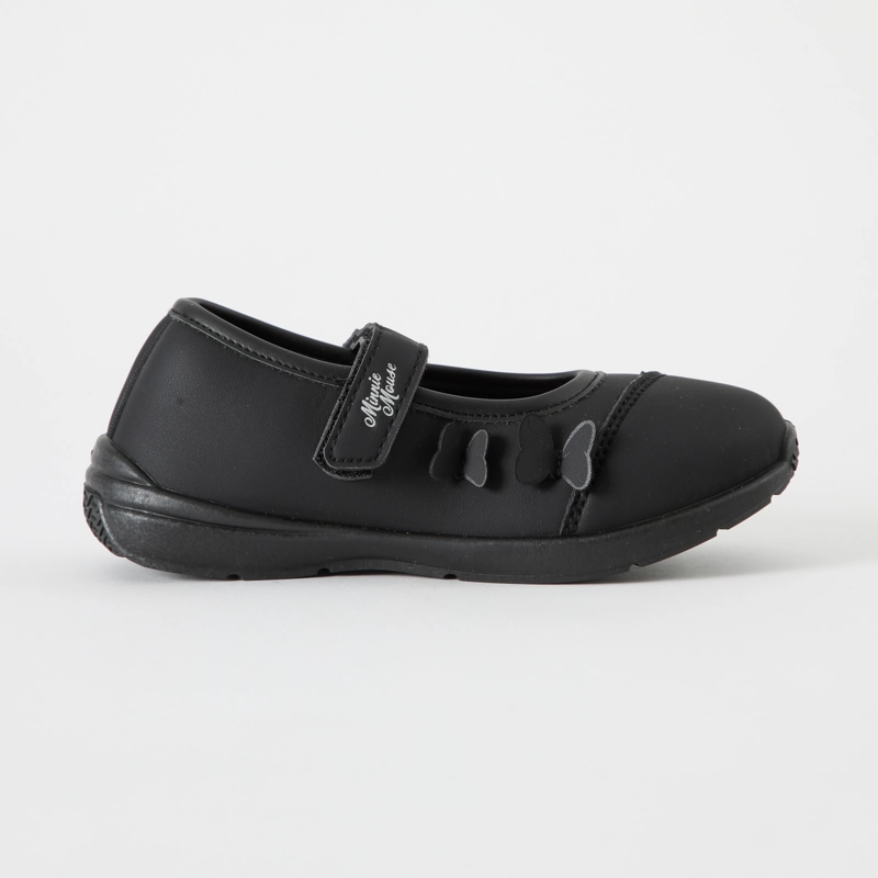 ZAPATILLAS ESCOLAR NIÑA MINNIE MOÑOS NEGRO DISNEY - 2