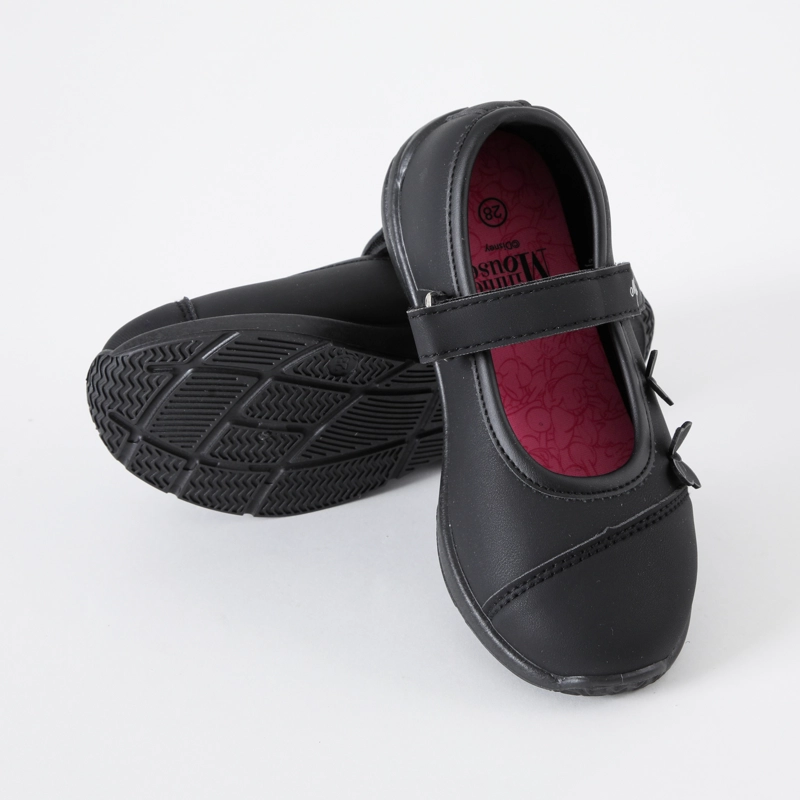 ZAPATILLAS ESCOLAR NIÑA MINNIE MOÑOS NEGRO DISNEY - 4