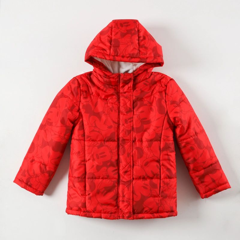PARKA NIÑA DISNEY ROJO MINNIE ALL FACES - 1