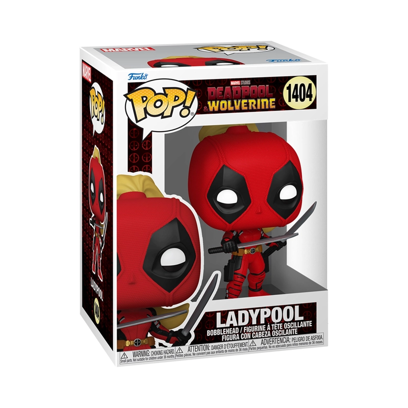 FUNKO POP! DEADPOOL MARVEL S2 #1404 - 2