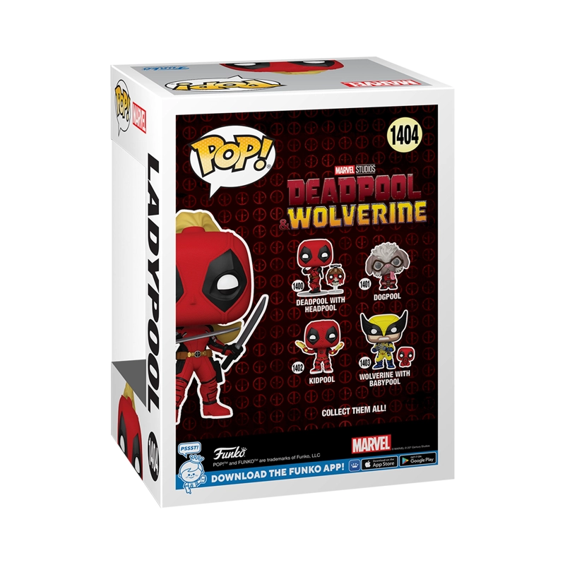 FUNKO POP! DEADPOOL MARVEL S2 #1404 - 3