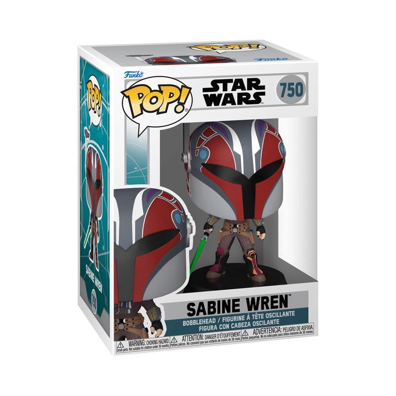 FIGURA COLECCIONABLE FUNKO POP SABINE WREN STAR WARS 750 - 2