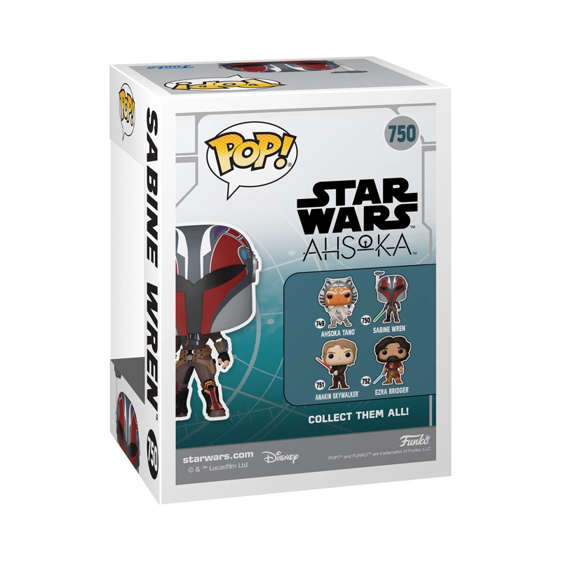 FIGURA COLECCIONABLE FUNKO POP SABINE WREN STAR WARS 750 - 3