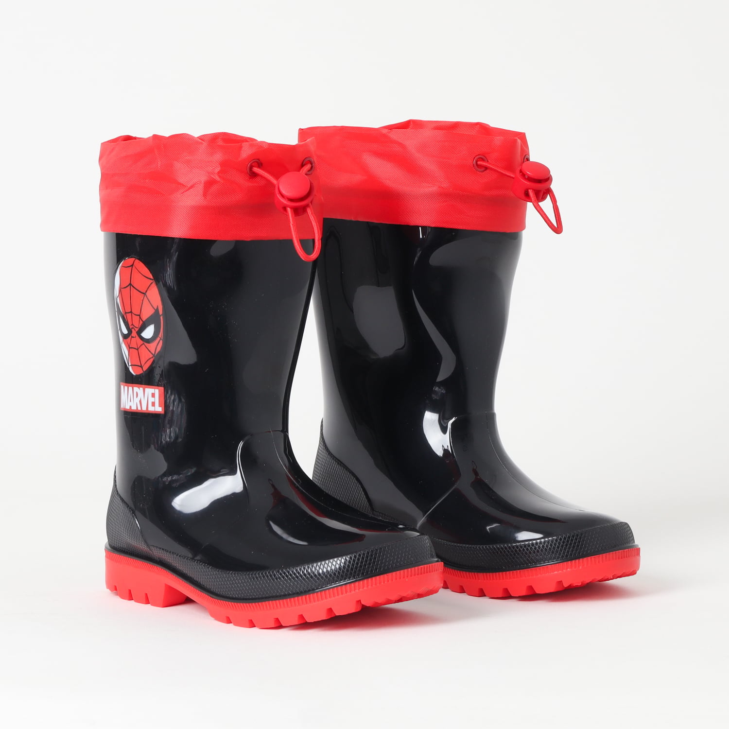 BOTA DE AGUA CON CHIPORRO NIÑO SPIDERMAN MASK NEGRO MARVEL - 3