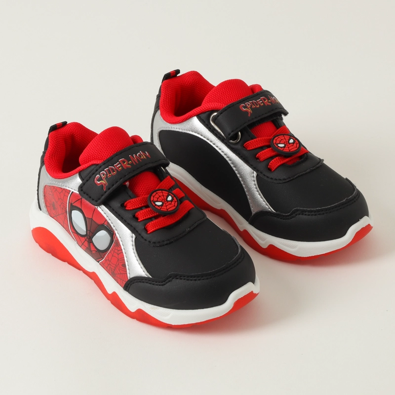 ZAPATILLAS CON LUCES NIÑO SPIDERMAN DETAILS ROJO MARVEL - 2