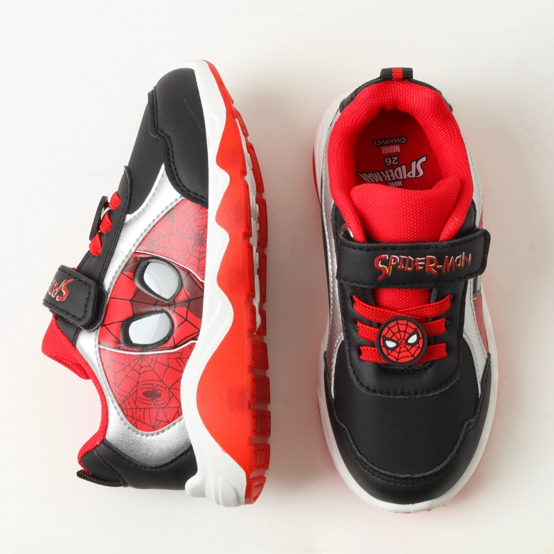 ZAPATILLAS CON LUCES NIÑO SPIDERMAN DETAILS ROJO MARVEL - 3